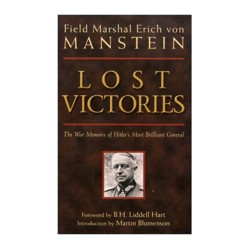 英文原版 Lost Victories 失去的胜利 曼施泰因元帅战争回忆录 二战德国三大文件 英文版 进口英语原版书籍