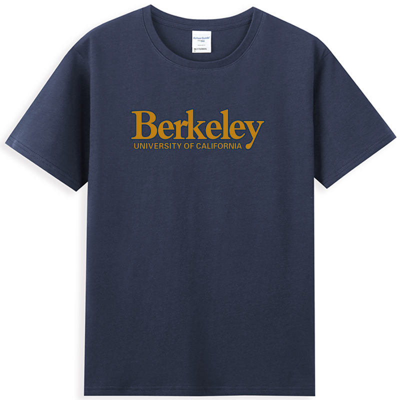 加州大学伯克利分校T恤Berkeley美国大学文化衫短袖旅游留学生