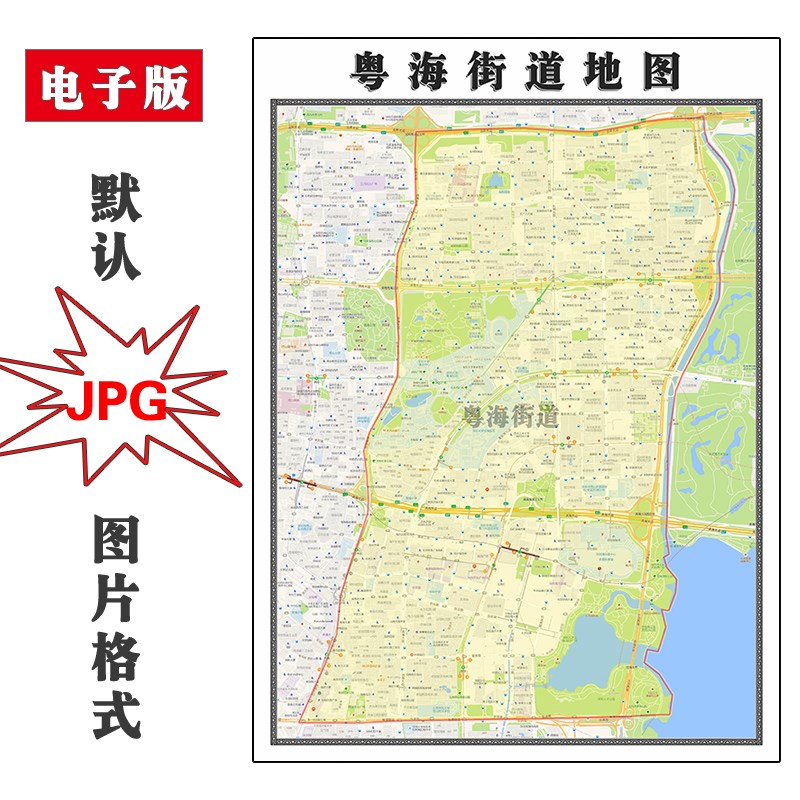 深圳市行政区划地图