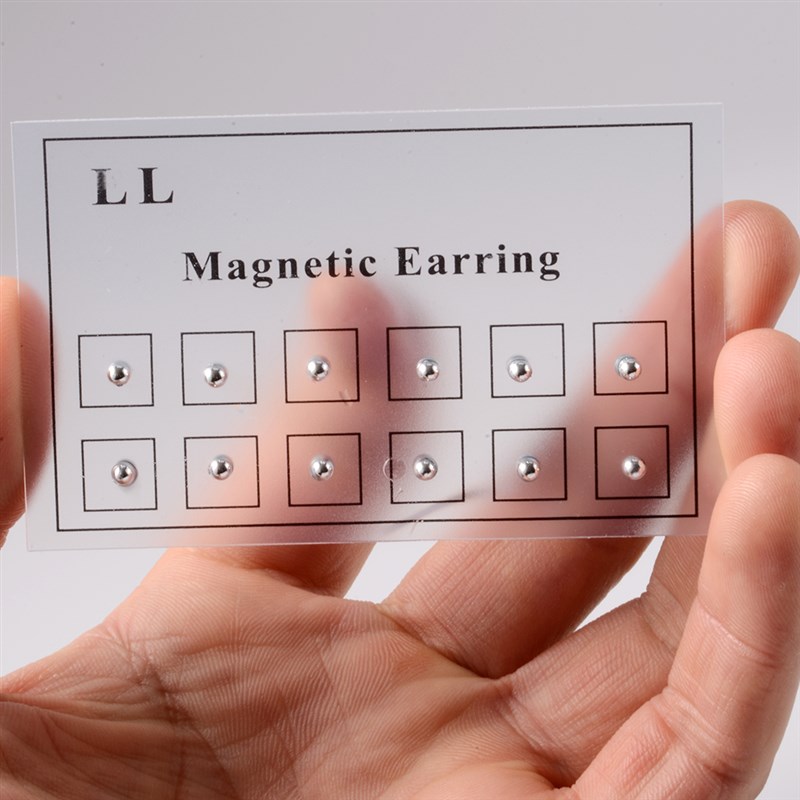 新品12PCS/Card Fake Cheater Non Pierced Magnet Ear Tragus Ca