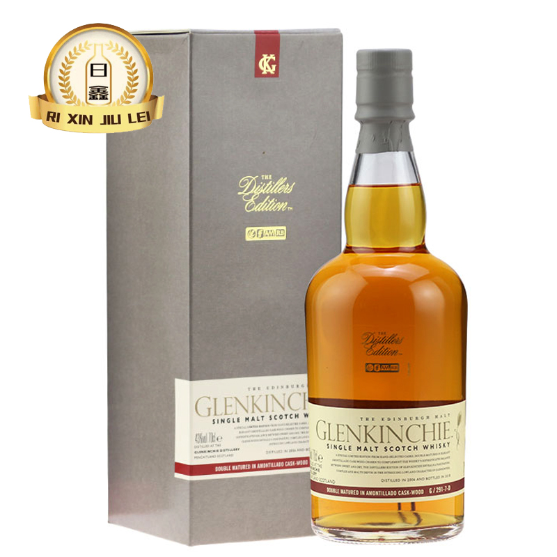 格兰昆奇DE 酒厂限量版 单一麦芽苏格兰威士忌 GLENKINCHIE 700ML