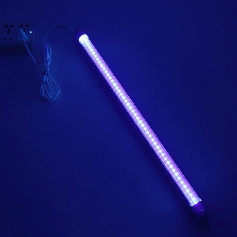 led紫外线消毒灯管1.2米杀菌uva395nm食品厂抑菌灭菌壁挂家用餐饮