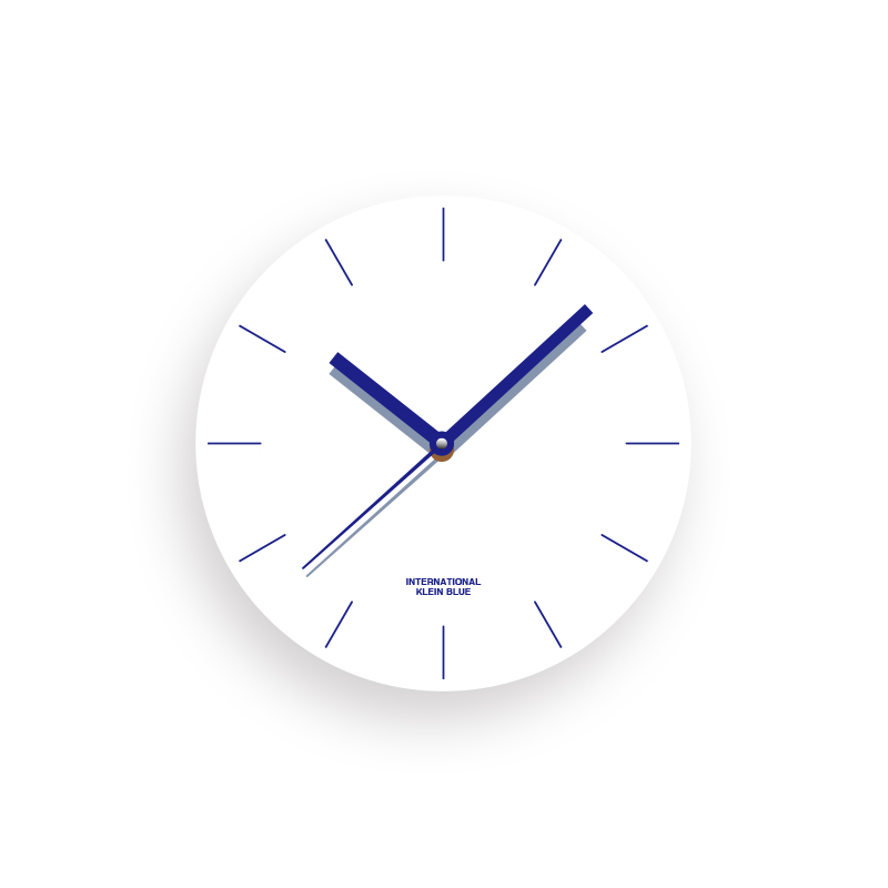 白色挂表客厅家用钟表挂钟扫秒静音时钟创意简约北欧日本挂钟