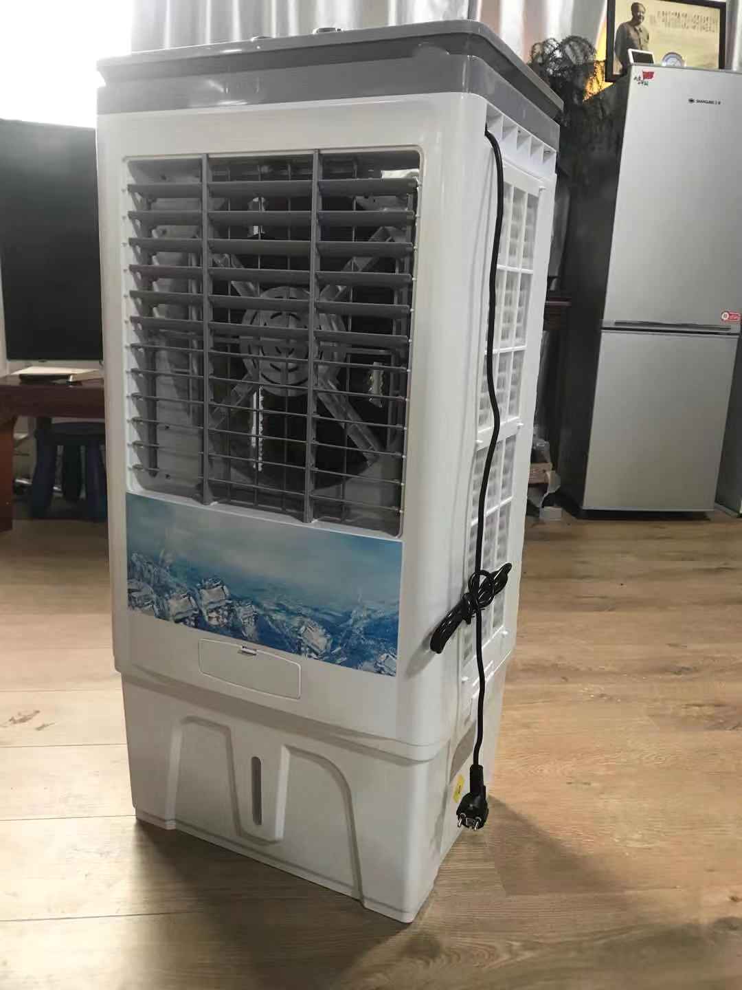 义展工业冷风机厂房降温设备家用加水商用水冷风扇湿帘移动空调