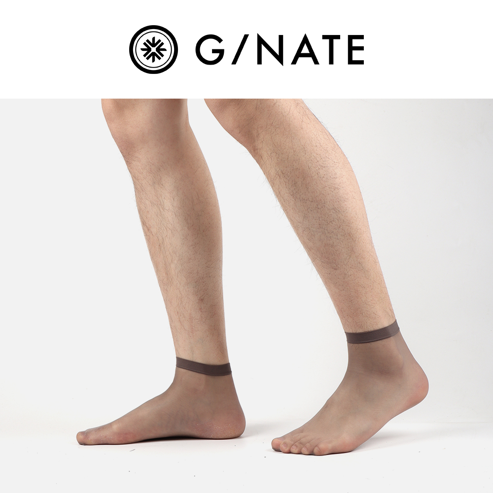 及图3双丝袜男短筒超薄性感薄款夏季脚尖透明隐形包芯丝咖啡丝袜