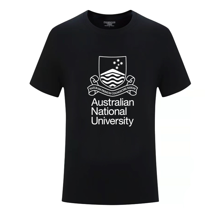 澳大利亚国立大学校徽班服圆领印花T恤毕业聚会短袖纪念品文化衫