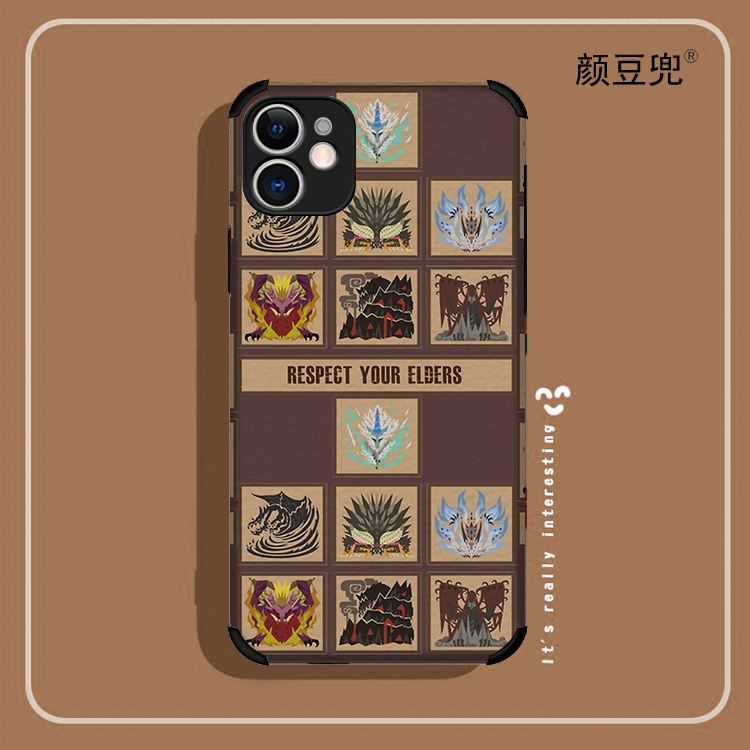 怪物猎人 龙手机壳iPhone 11适用12 Pro苹果XS MAXR动漫8p红米K40