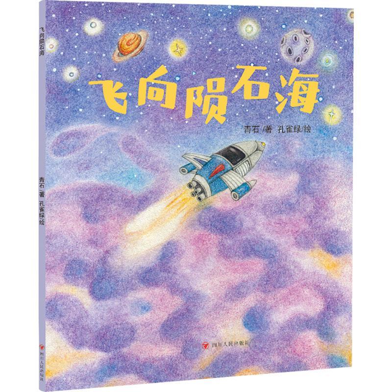 《飞向陨石海》青石  儿童读物书籍
