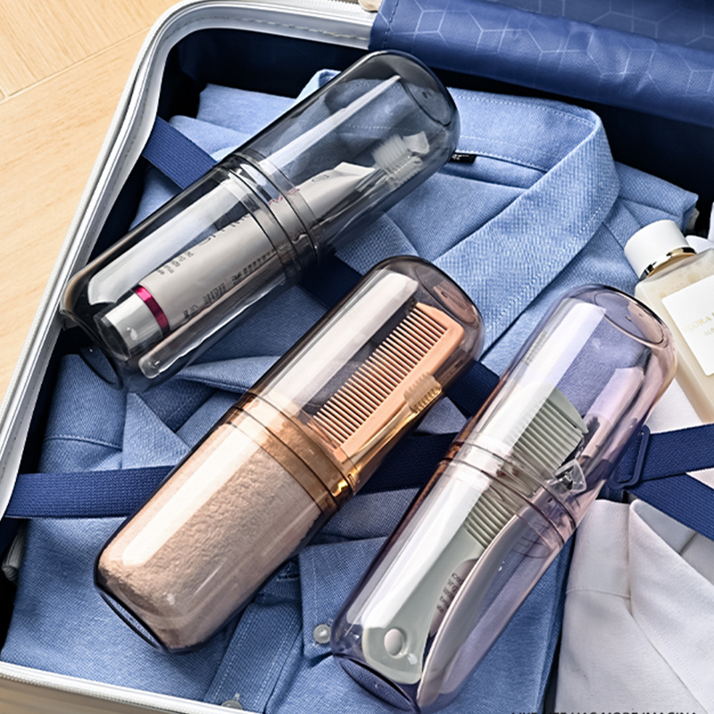 旅行洗漱杯便携式牙刷牙杯牙具套装收纳盒旅游用品家用漱口杯神器