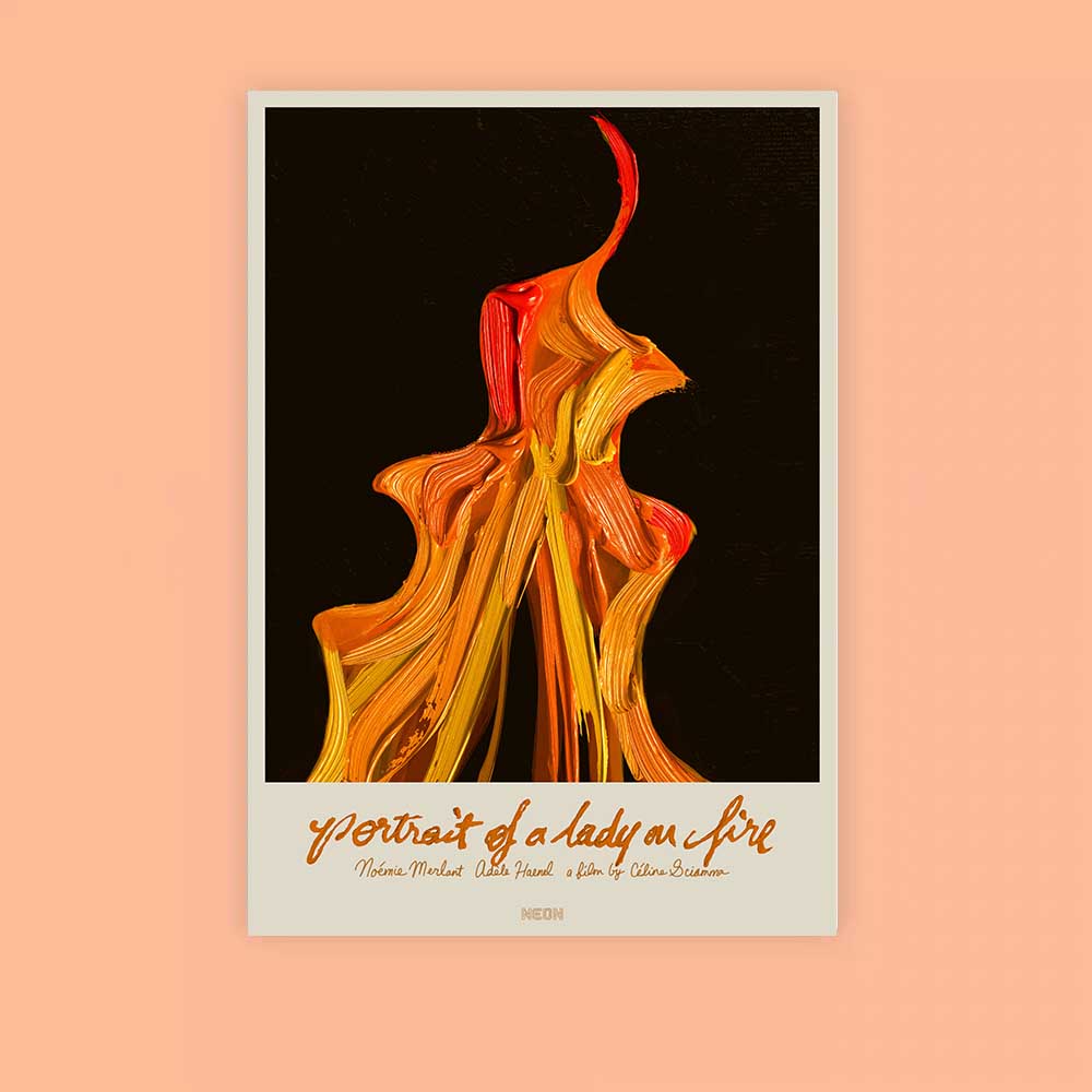 燃烧女子的肖像|电影海报 小众女性文艺 卧室装饰画