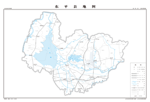 东平县地图交通水系地形河流行政区划湖泊旅游铁路山峰卫星村界乡
