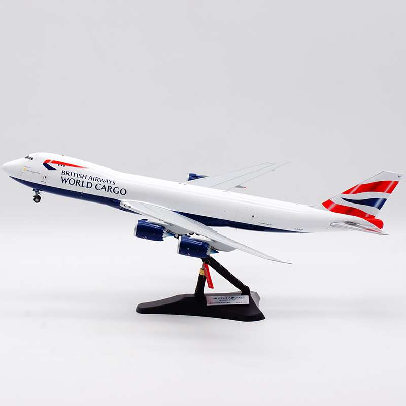 /JC Wings 1:200 飞机模型 合金材质 英国航空 波音B747-8F G-GSS