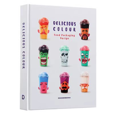 现货 Delicious Colour 美味的色彩 产品包装 食品 包装设计 饮料饮品包装材料 配色艺术美术商业视觉 创意 设计书籍 原版