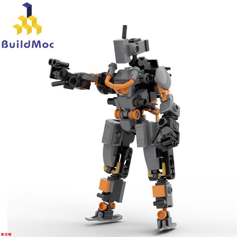 MOC小型变形机甲外骨骼系列机器人兼容乐高益智拼装积木儿童玩具