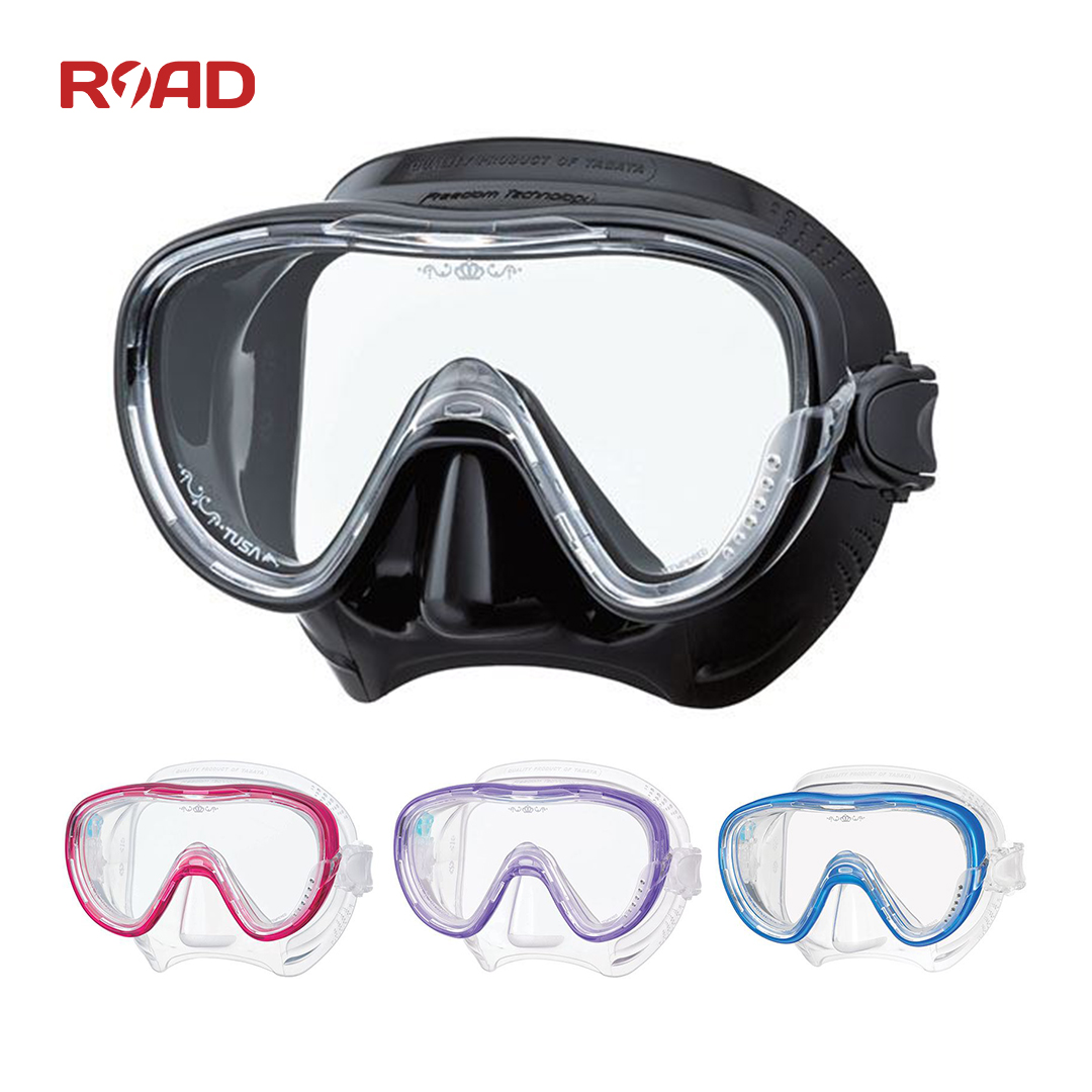 TUSA M1002专业潜水面镜女性小脸型儿童小孩女士专用水肺浮潜面罩
