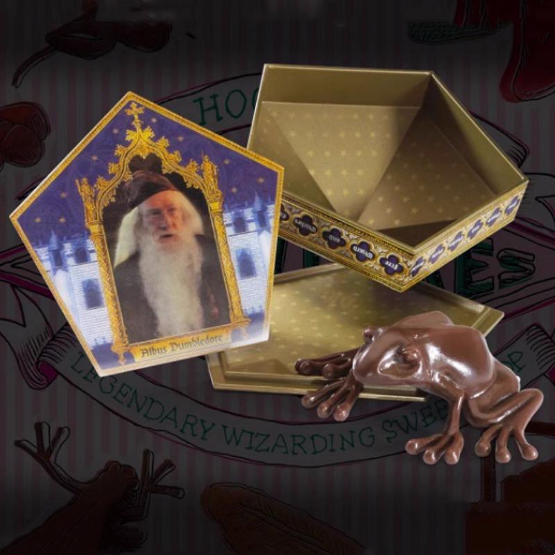 美国代购哈利波特周边巧克力蛙摆件邓布利多卡片玩具手办联名礼物