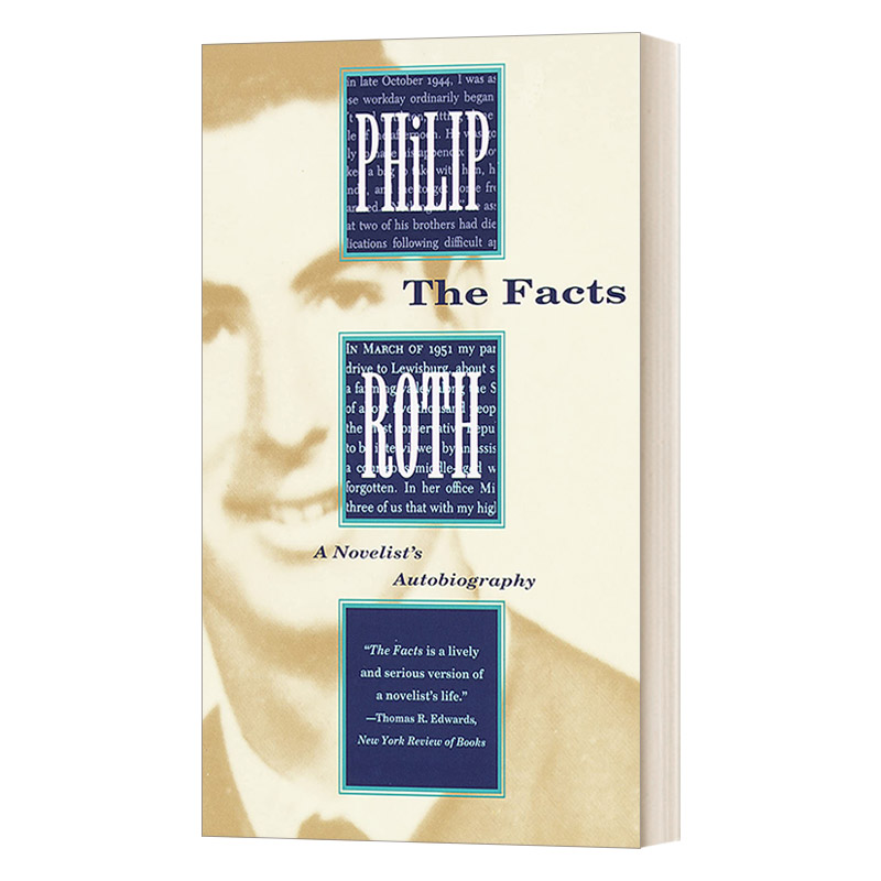 英文原版 The Facts A Novelist's Autobiography Vintage International事实一个小说家的自传 Philip Roth菲利普·罗斯 进口书籍