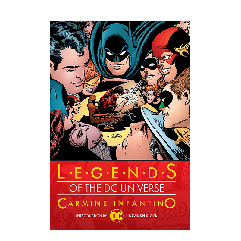 【现货】DC宇宙传说:卡迈恩·因凡蒂诺 Legends of the DC Universe: Carmine Infantino 进口原版英文漫画书 善本图书