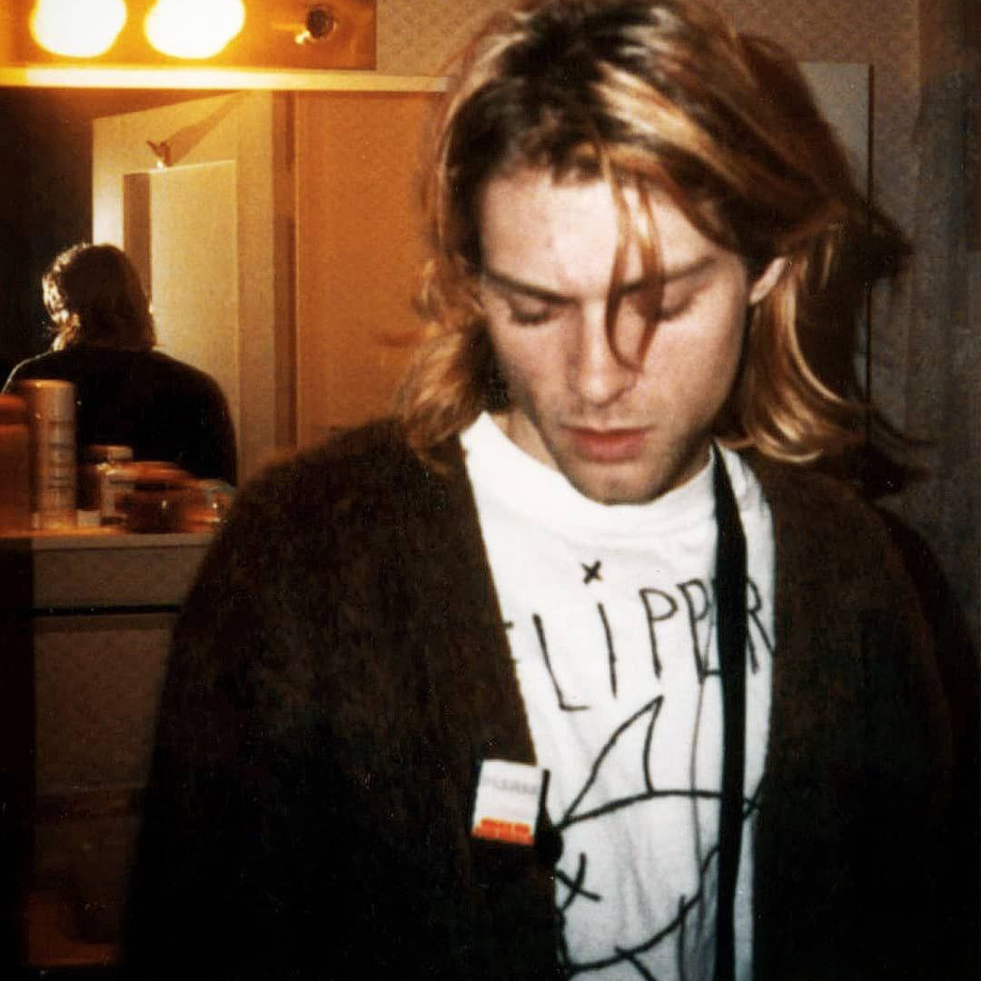 Nirvana乐队 柯本Kurt Coban同款 T恤复古vintage摇滚涅槃纯棉tee