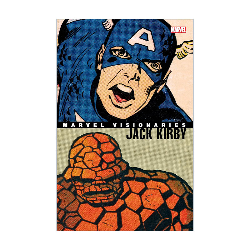 英文原版 Marvel Visionaries Jack Kirby 漫威梦想家 杰克·科比漫画集 复仇者联盟 美国队长 英文版 进口英语原版书籍