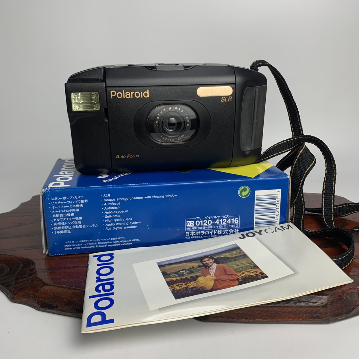 中古美国产 宝丽来Polarold joycam 95Film拍立得相机 箱说齐全