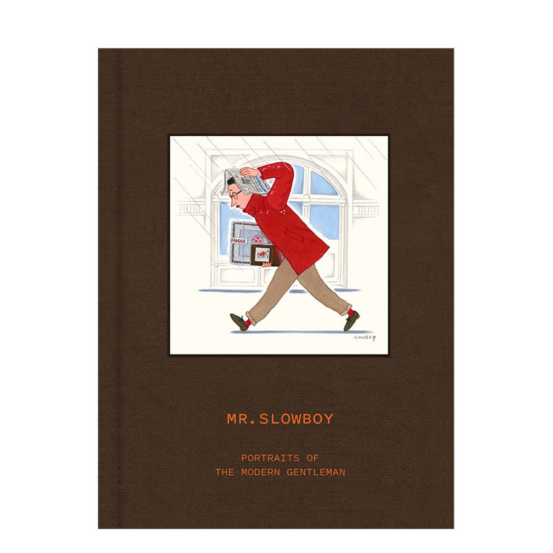 【现货】时装插画师慢君MR. SLOWBOY:现代绅士插画形象 Portraits of the Modern Gentleman  图书 《当代绅士肖像集》