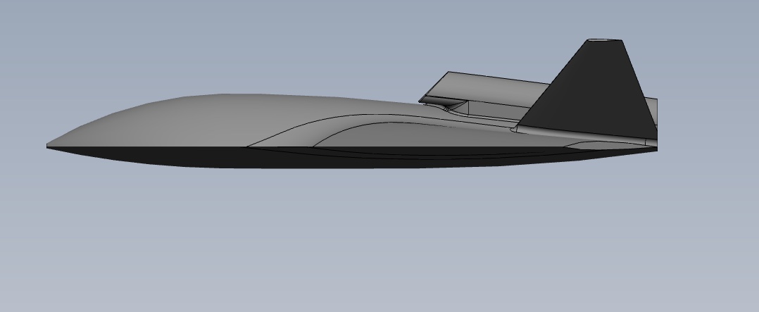 超音速概念飞机-3D 数模图