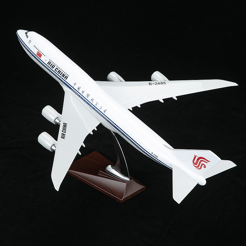 47CM国航波音747-8仿真飞机模型中国国际航空民航客机模型摆件