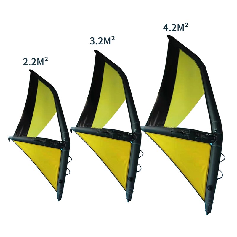 现货速发新款SUP桨板冲浪充气帆板手持式风帆风筝板皮划艇划水板