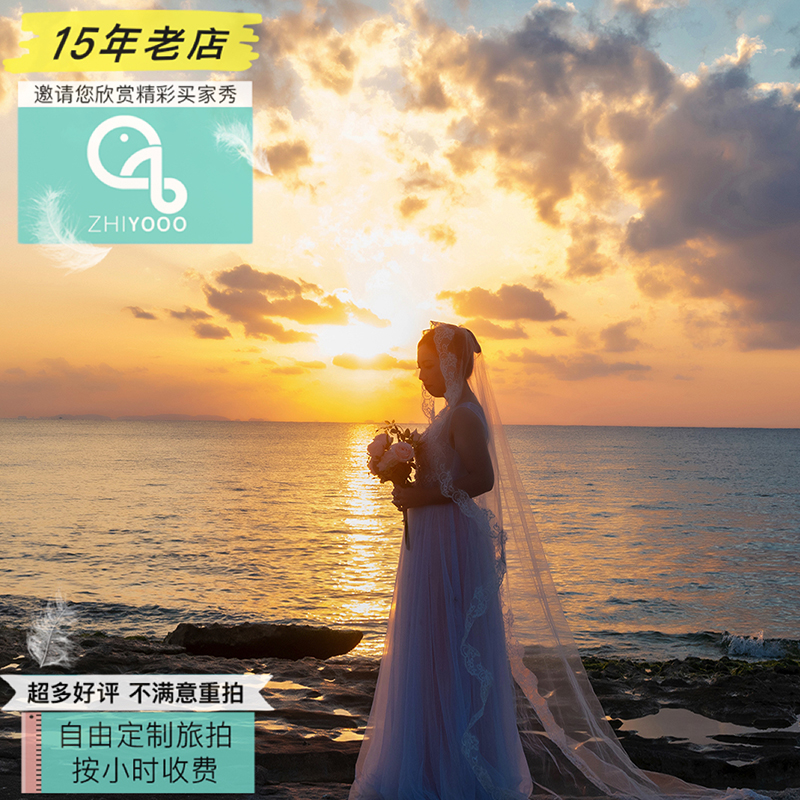 全球日本冲绳摄影师婚纱照旅拍情侣婚纱写真旅游跟拍照片拍摄