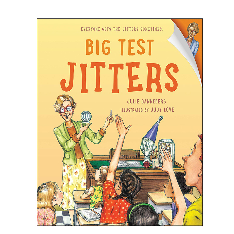 【预 售】Big Test Jitters 大考试的恐慌 学校的幽默故事 英文原版章节书故事阅读进口图书书籍