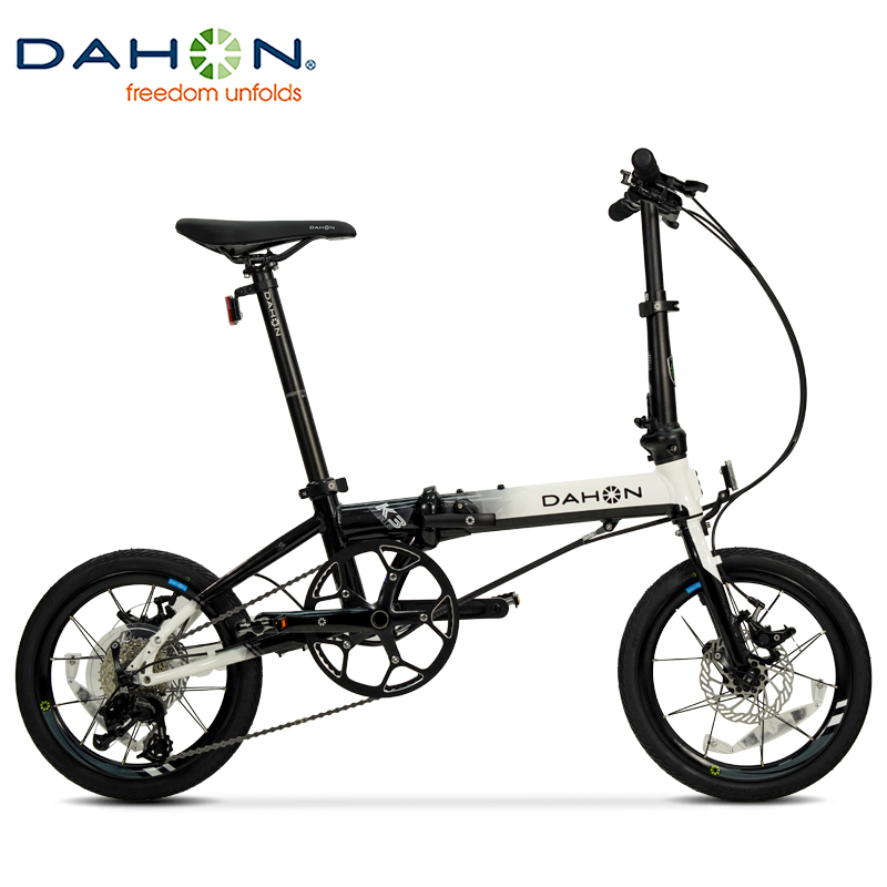 dahon大行K3plus16寸迷你超轻变速碟刹折叠自行车成人男女式单车