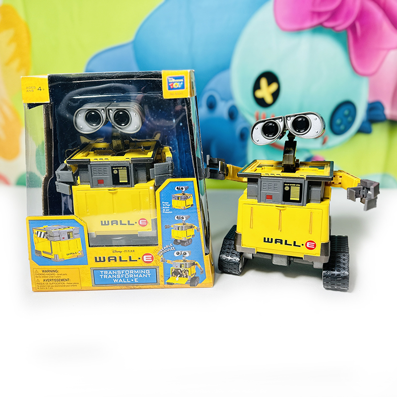 瓦力箱子变形机器人美国皮克斯迪士尼玩具可变成箱子变形伊娃一对
