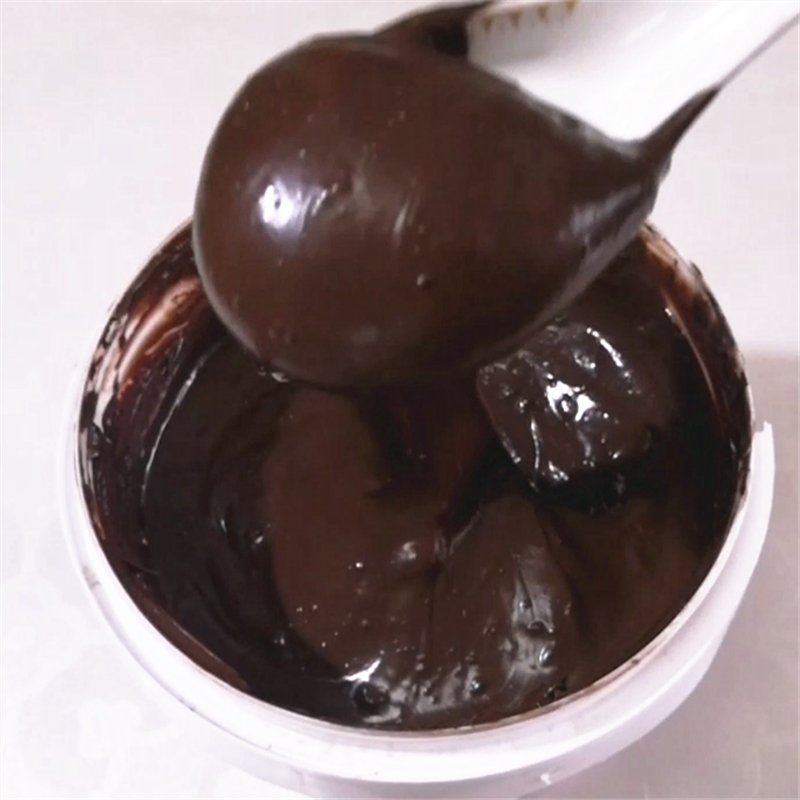 吉优可黑白巧克力酱食用烘焙1kg脆皮巧克力馅料商用蛋糕朱古力酱