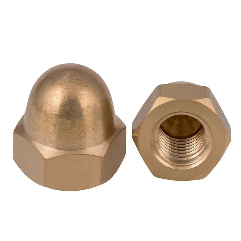 促GB923铜盖形螺母铜盖型螺母铜盖帽螺母一体盖母铜盖母M3M5M8M20