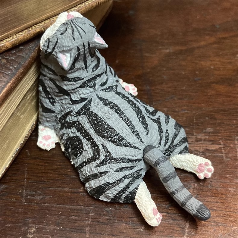 正版日本YELL午后睡觉的慵懒小猫猫咪扭扭蛋桌面摆件可爱装饰玩具