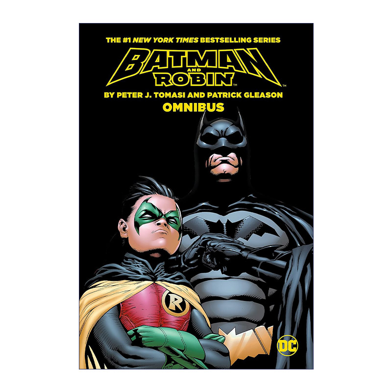 Batman and Robin Omnibus 蝙蝠侠与罗宾 2023精选集 DC漫画 精装收藏版 Peter J. Tomasi 英文原版漫画读物 进口英语书籍