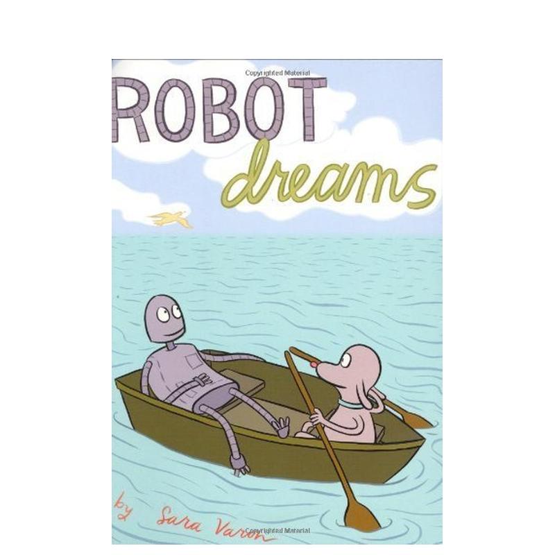 【预售】机器人之梦  奥斯卡最佳动画长片提名 Robot Dreams 原版英文漫画书