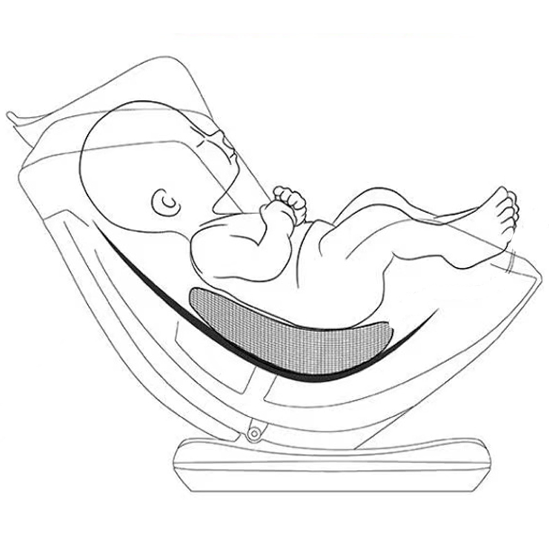 新生婴儿车载汽车安全座椅防窝增高腰垫 通用提篮平坦腰托腰靠