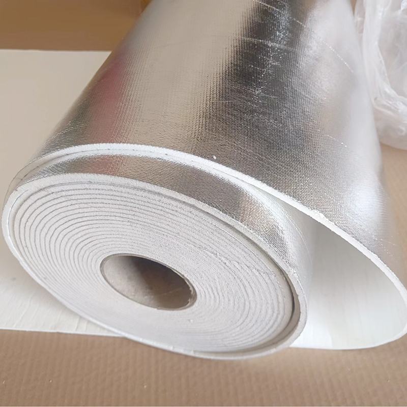 铝箔隔热棉硅酸铝陶瓷纤维纸耐高温保温隔热棉电子机械密封隔热垫