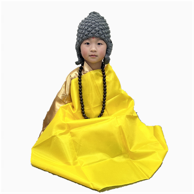 如来服装儿童西游记如来佛祖舞台演出服观音服装观世音菩萨表演服