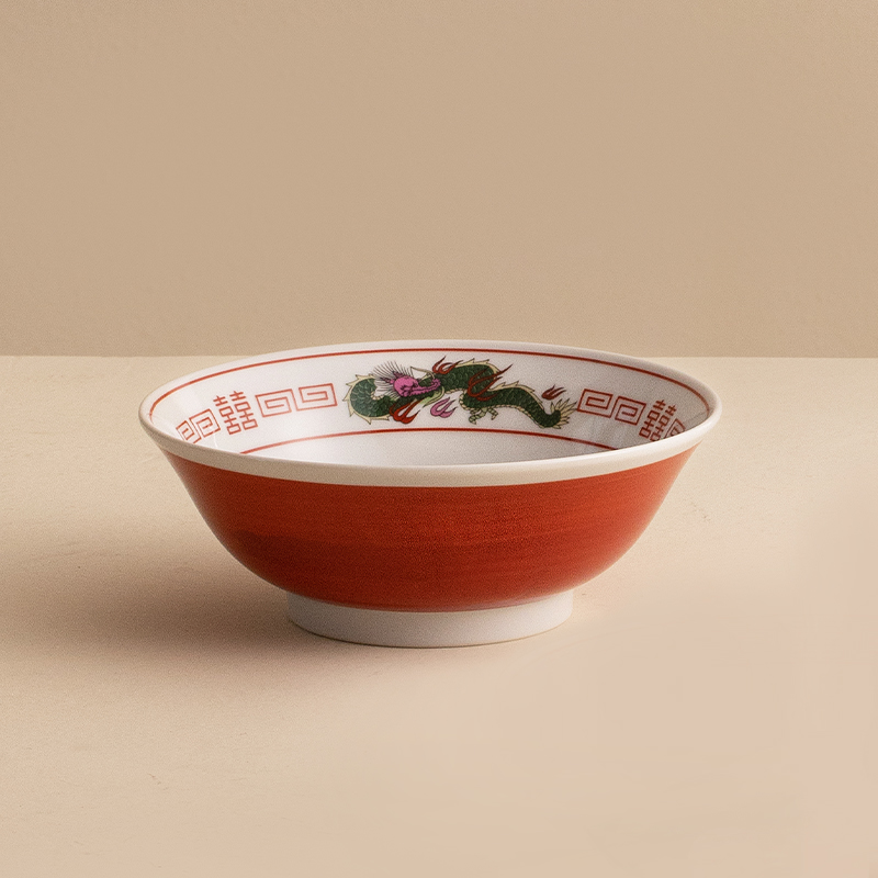 同合日本进口中华龙凤大面碗结婚喜庆情侣碗日式陶瓷大汤碗