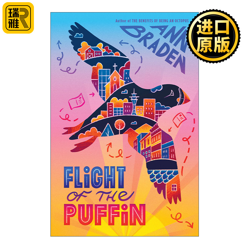 Flight of the Puffin 海雀的飞行 青少年校园霸凌主题小说 Ann Braden 英文原版