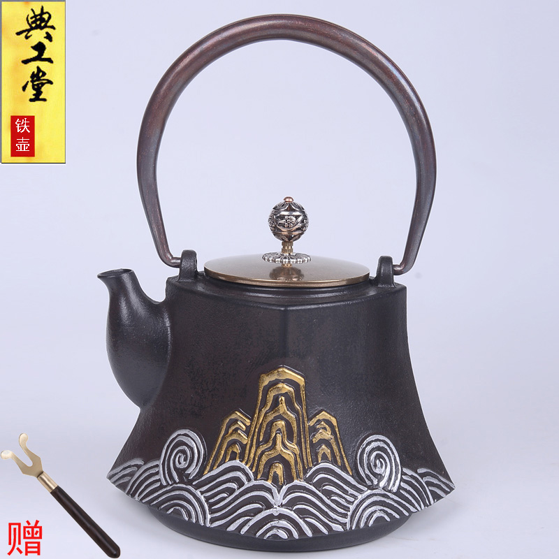 急速发货铁壶金钱满贯铸铁壶日式手工复古茶具茶壶复古电陶
