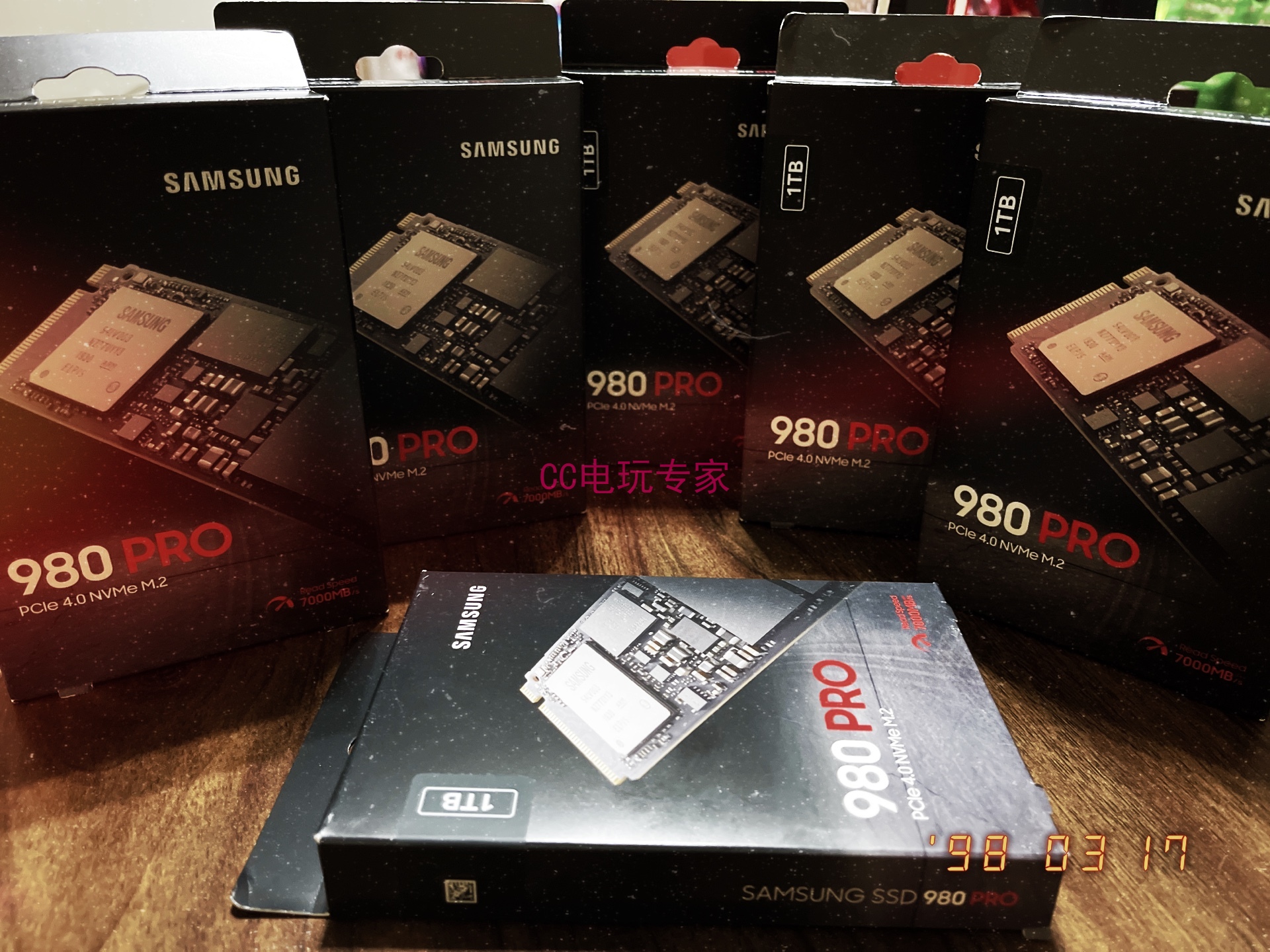三星980PRO固态硬盘1t 2t m2 nvme pcie40 SSD美版现货970evoplus