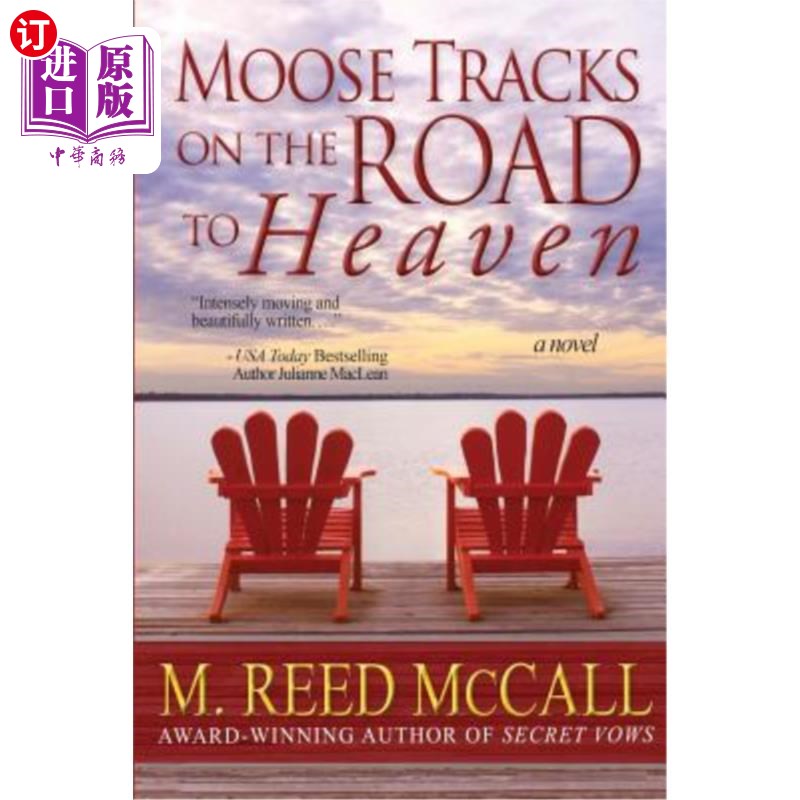 海外直订Moose Tracks on the Road To Heaven 驼鹿在天堂之路上的足迹
