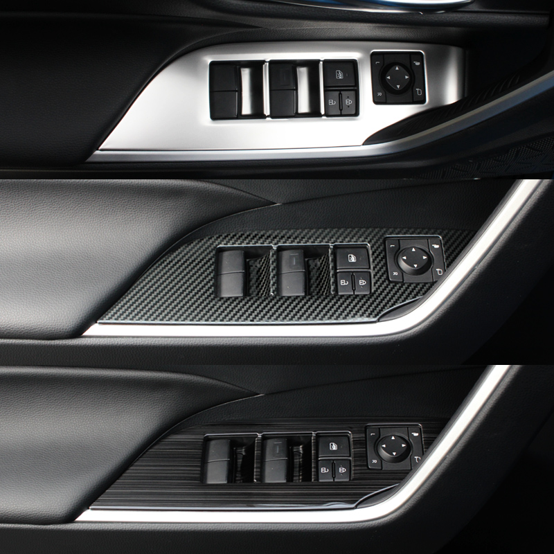 适用于丰田2020-24款RAV4荣放威兰达专用内饰改装控制升降面板贴