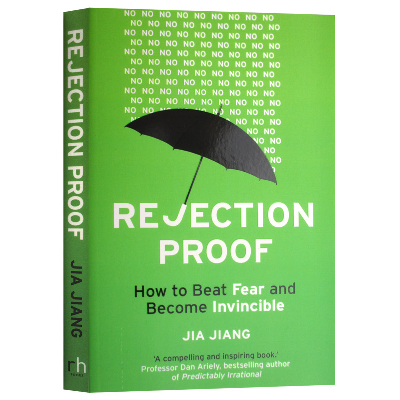 Rejection Proof没有永远的拒绝,你只是暂时不被接受进口原版英文书籍