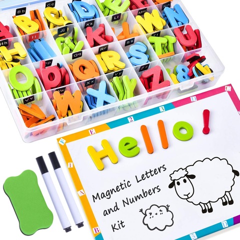 益智冰箱贴儿童玩具彩色英文字母玩具早教海绵磁性eva磁力贴立体