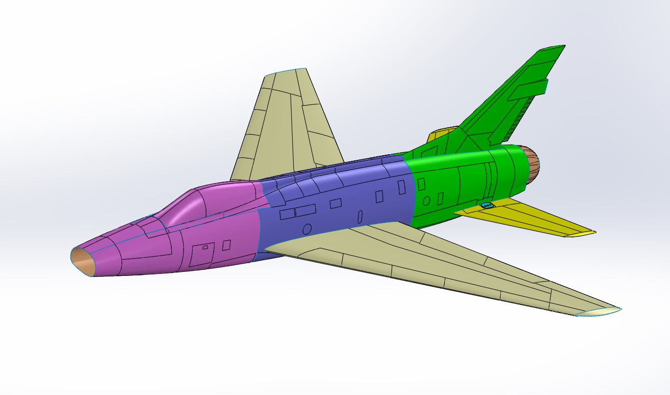 超音速战斗机3D模型